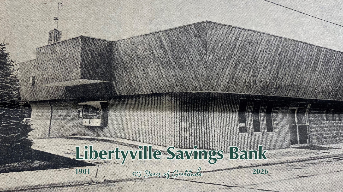 Old picture of our Libertyville office. 1901-2026. 125 years of gratitude!